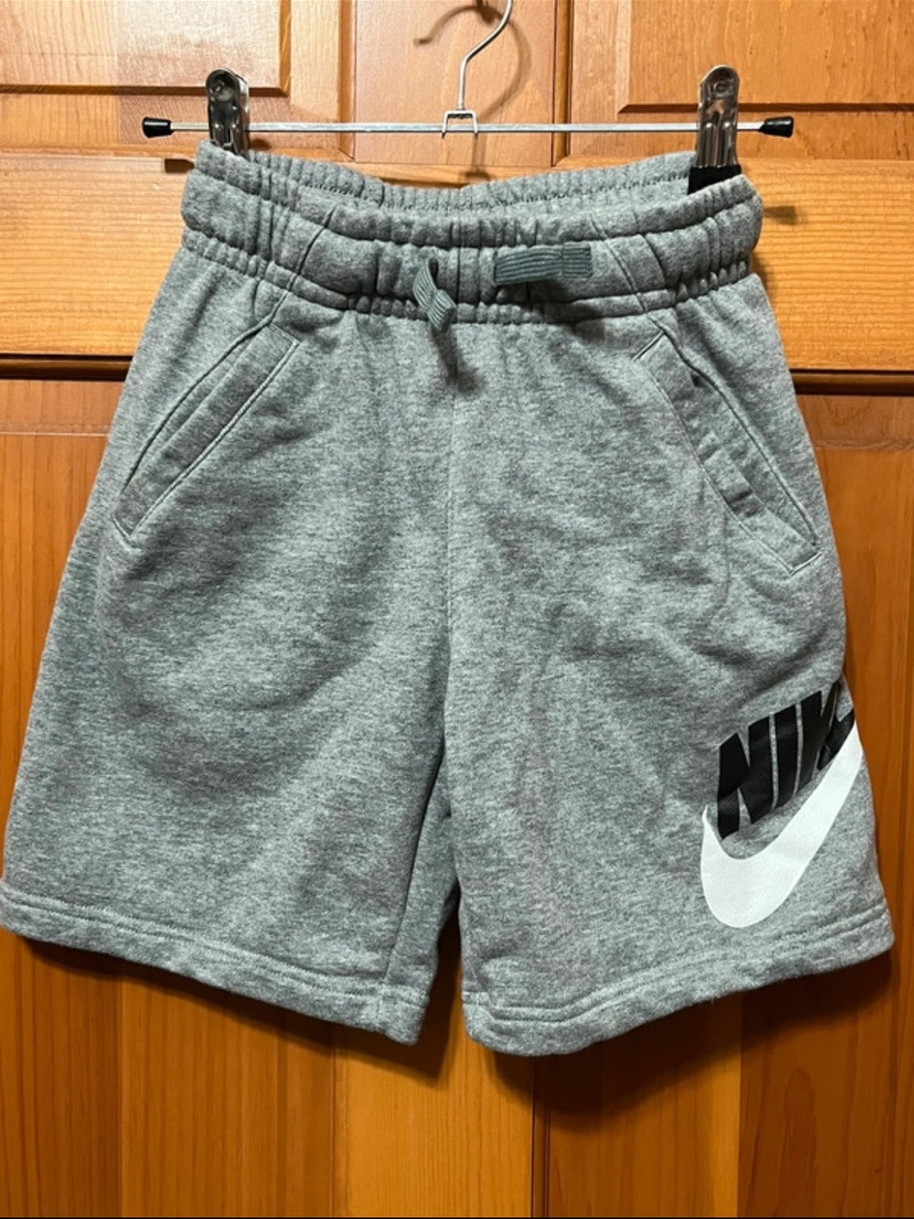 Nike Kids' Gray Logo Shorts